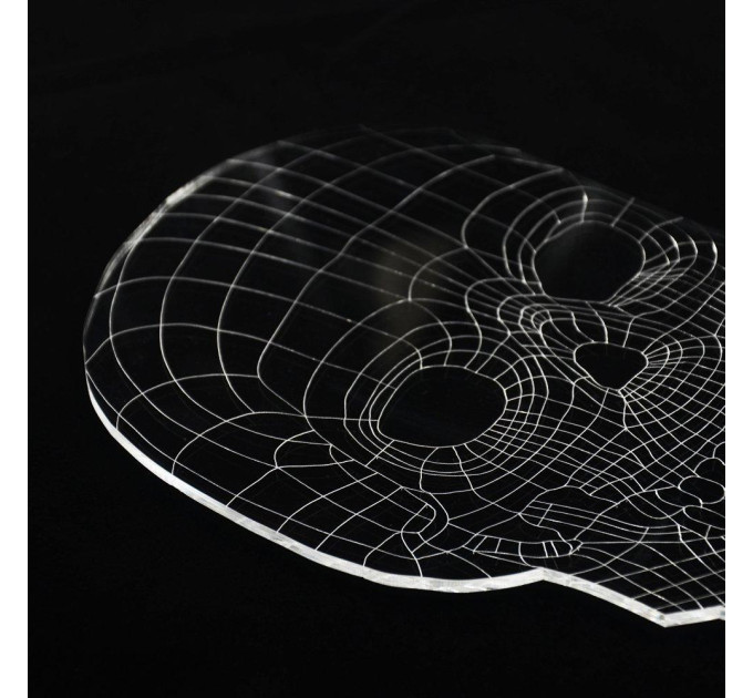 3D Светильник Череп 13-13