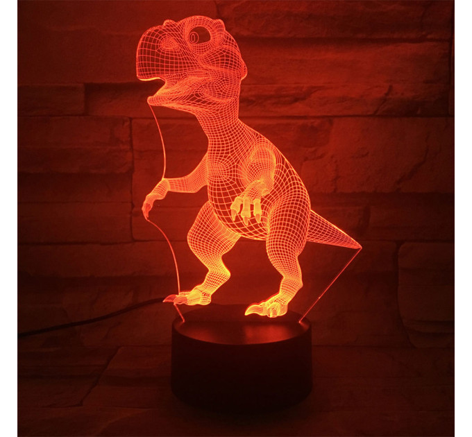 3D Светильник Динозавр 15959-2-1