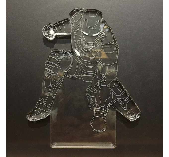 3D Светильник Железный человек 13-4