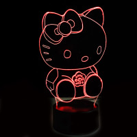 3D Светильник Китти 8-1