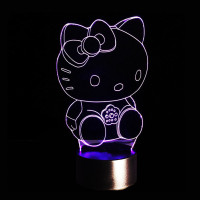 3D Светильник Китти 8-1