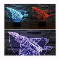 3D Светильник Самолет 13-8