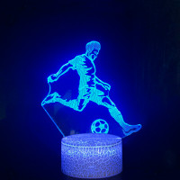 3D Светильник сенсорный Футболист 15959-2-9 3D Светильник сенсорный Футболист 15959-2-9