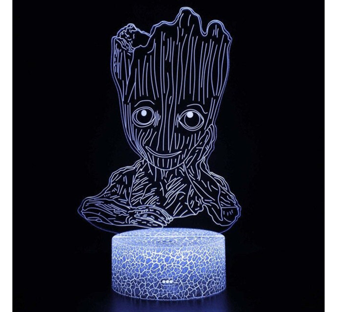 3D Светильник сенсорный Грут 15952-3-16