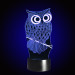 3D Світильник Сова 15952-3-8