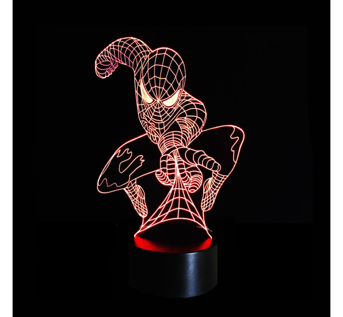 3D Світильник Спайдермен 15952-3-9