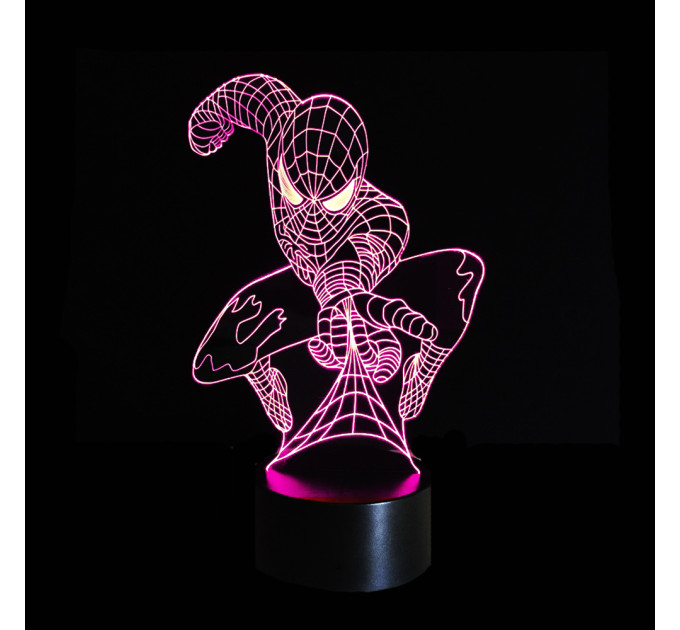 3D Світильник Спайдермен 15952-3-9