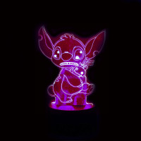 3D Светильник Стич 9-1