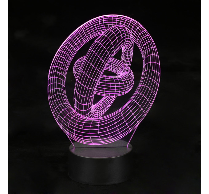 3D Світильник Трініті