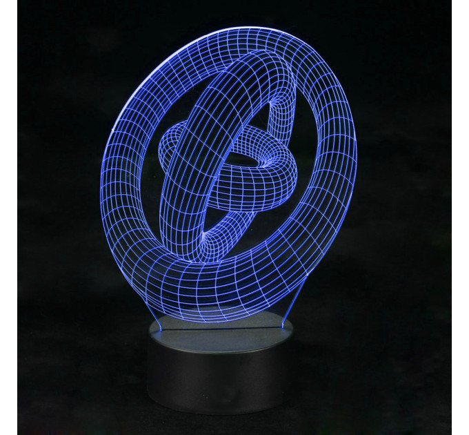 3D Світильник Трініті