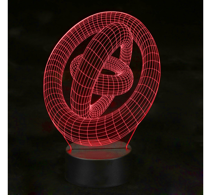 3D Світильник Трініті