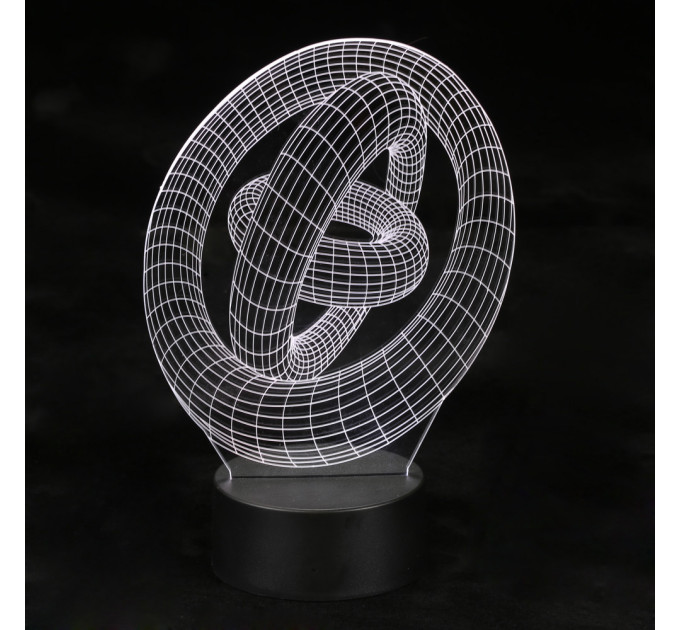 3D Світильник Трініті