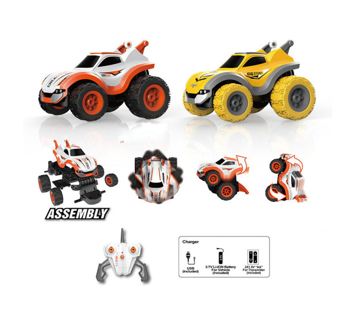 Машинка-конструктор перекрут на радіокеруванні ZL28A0 15-14-11см