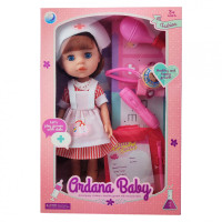 Ігровий набір з лялькою "Доктор" A717 стетоскоп, аксесуари, 32,5 см