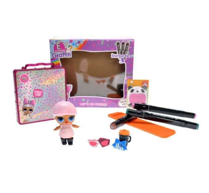 Дитяча лялька "L.Q.L" EY2412 з маркерами