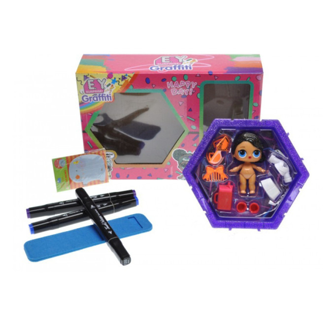 Дитяча лялька "L.Q.L" EY2413 з маркерами