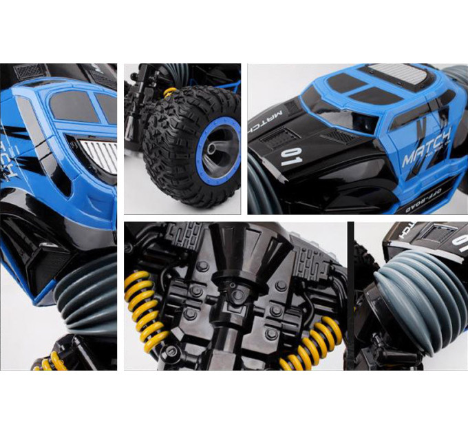 Машинка на радіокеруванні UD2169A з надувними колесами