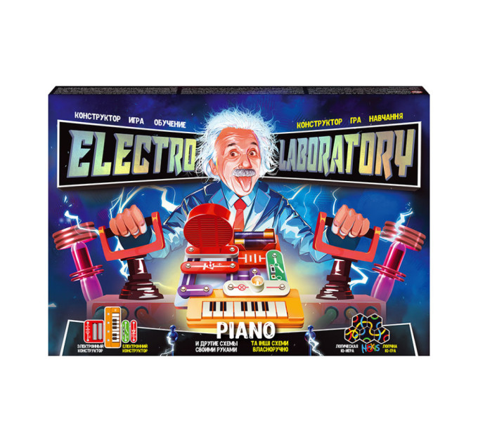 Электронный конструктор "Electro Laboratory. Radio+Piano" Danko Toys ELab-01-03