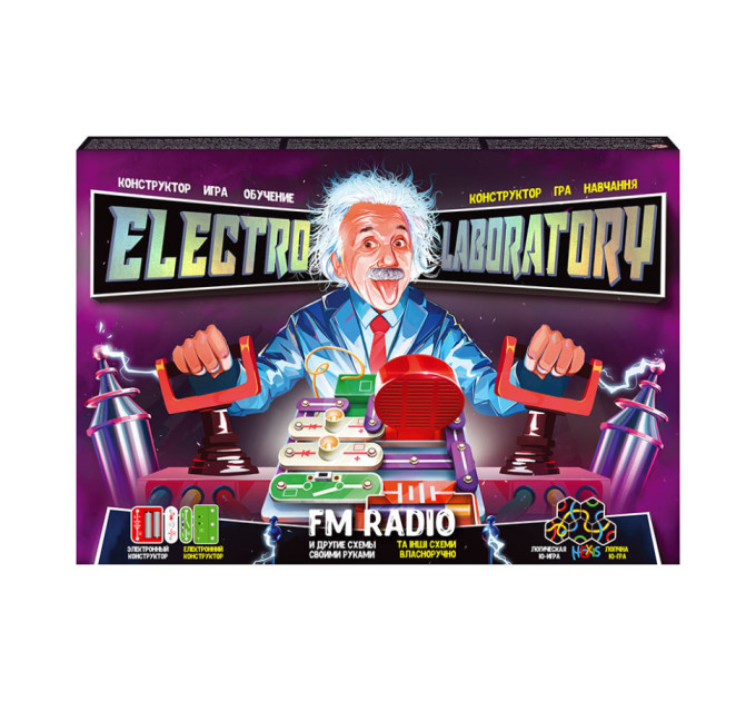 Электронный конструктор "Electro Laboratory. Radio+Piano" Danko Toys ELab-01-03