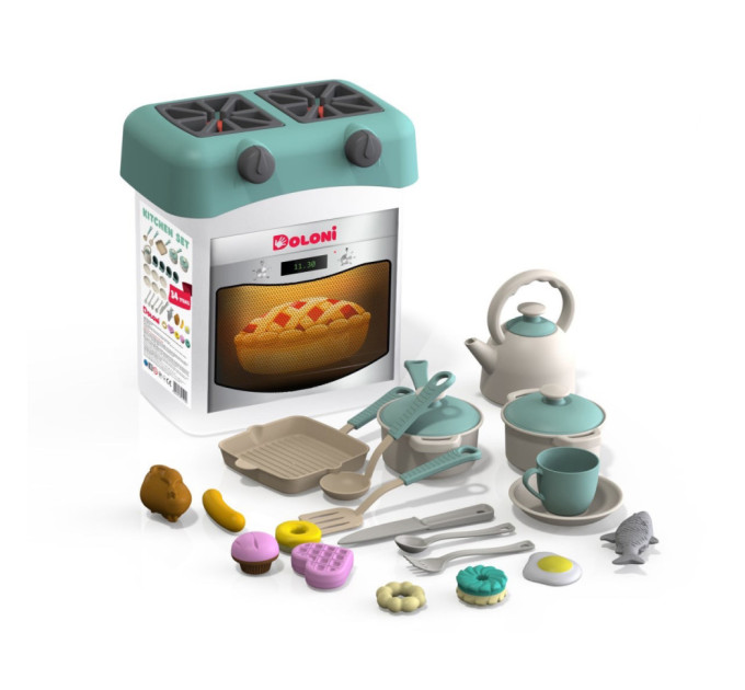 Игрвовой набор Кухня-Бокс DOLONI-TOYS 01480/1/2