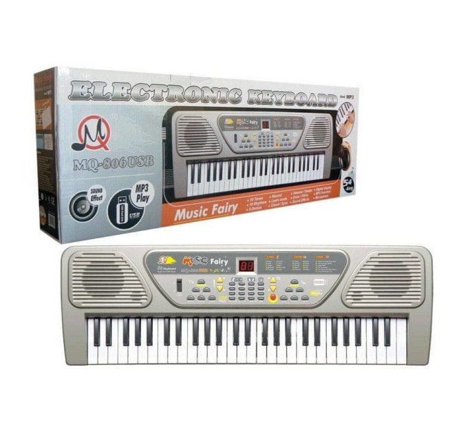 Детский орган с микрофоном MQ-806USB, 61 клавиша