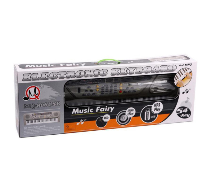 Детский орган с микрофоном MQ-806USB, 61 клавиша