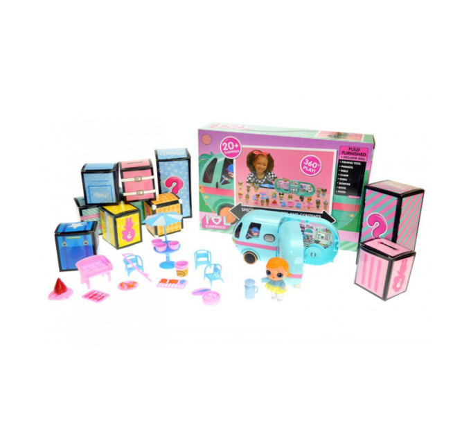 Ігровий набір "Лялька з фургоном" BS012