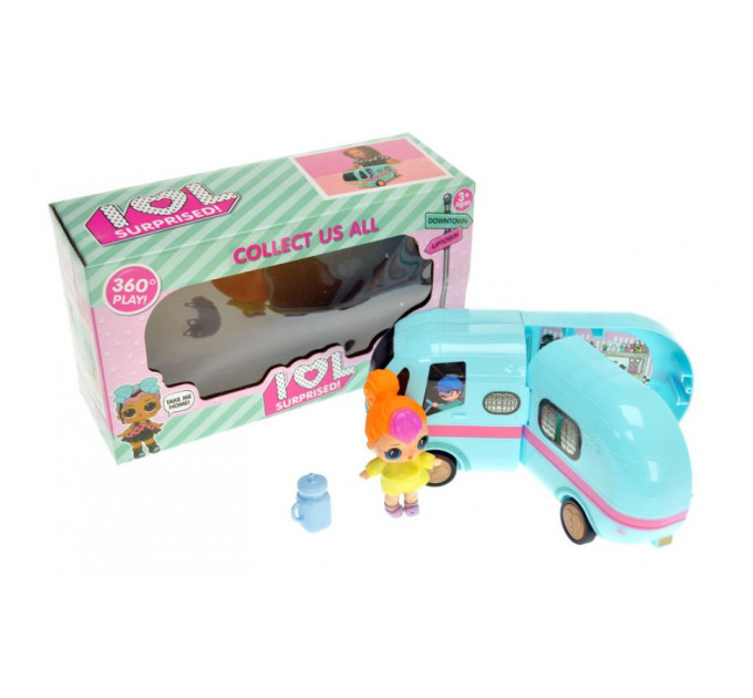 Ігровий набір "Лялька з фургоном" BS011