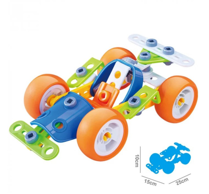 Конструктор Build&Play "Спорткар" HANYE J-7707, 57 элемента