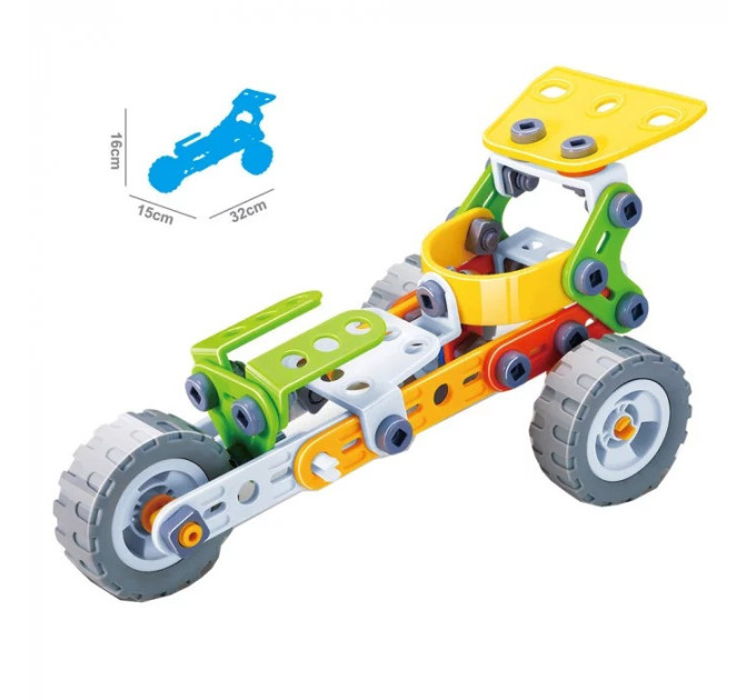 Конструктор Build&Play "Болид Ф1" HANYE J-7705, 74 элемента