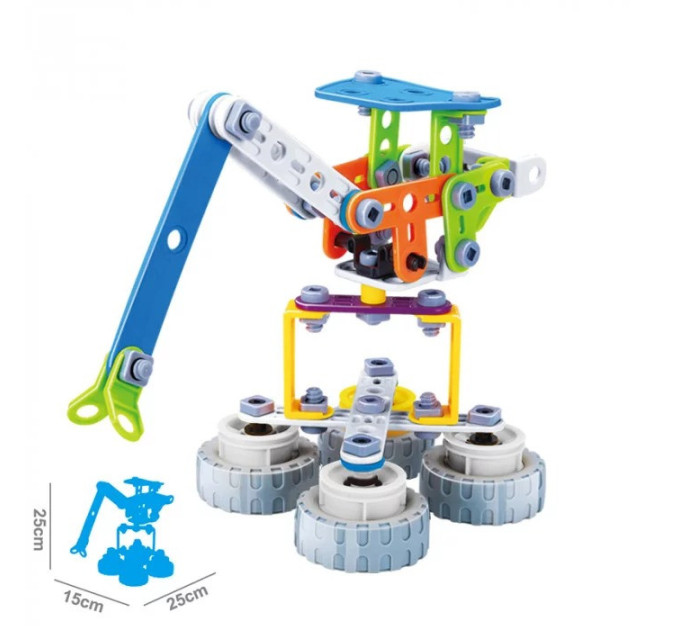 Конструктор Build&Play "Портовий кран" HANYE J-7701, 92 елементи