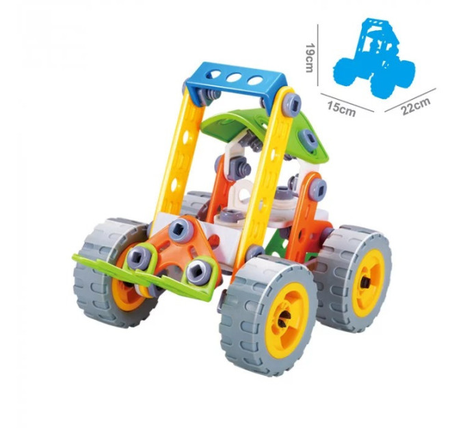Конструктор Build&Play "Погрузчик" HANYE J-7703, 84 элемента