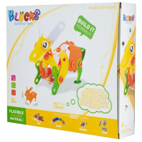 Конструктор-механик "Зайчик" HANYE J-7712, 63 элемента