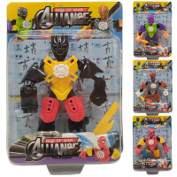 Детский Конструктор F2013-2A-1-4 шарнирный, фигурка, 12см