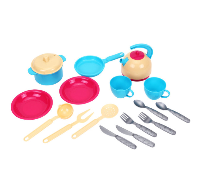 Набор игровой  "Моя первая кухня" ТехноК 3039TXK, 18 предметов
