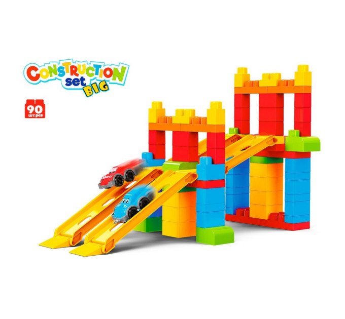 Детский "Конструктор" ТехноК 6825TXK, 90 деталей