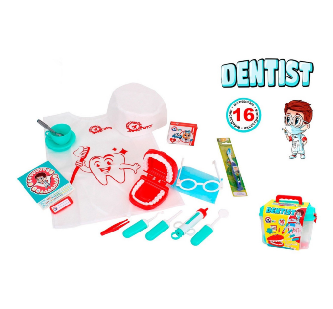 Игровой набор "Стоматолог" ТехноК 7365TXK в чемодане