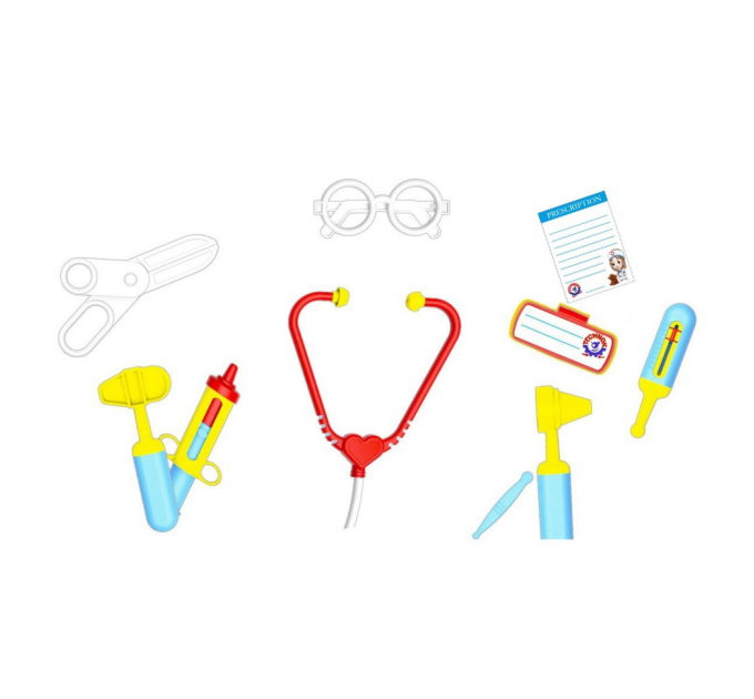 Игровой набор "Маленький доктор" ТехноК 4012TXK в чемодане
