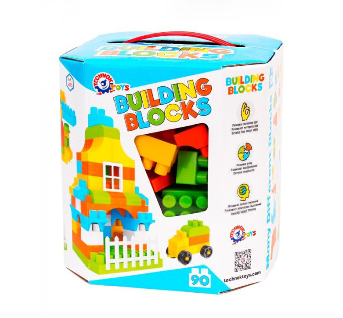 Іграшка "Конструктор ТехноК", арт.6573TXK 90 подітий.