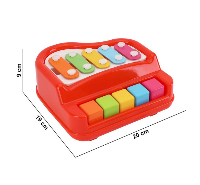 Игрушка "Ксилофон-фортепиано ТехноК", арт.8201TXK