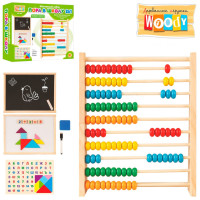 Деревянная игрушка Набор первоклассника Woody MD 1601 русский язык