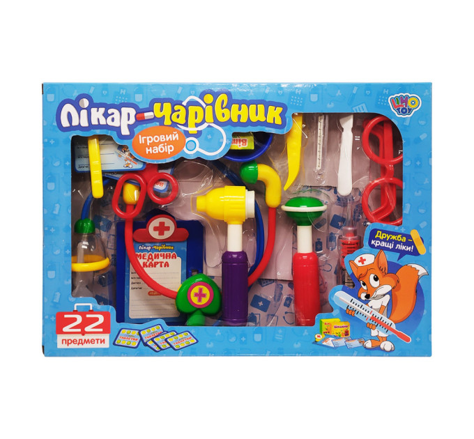 Игровой набор Доктор-волшебник Limo Toy M 0462, 22 предмета