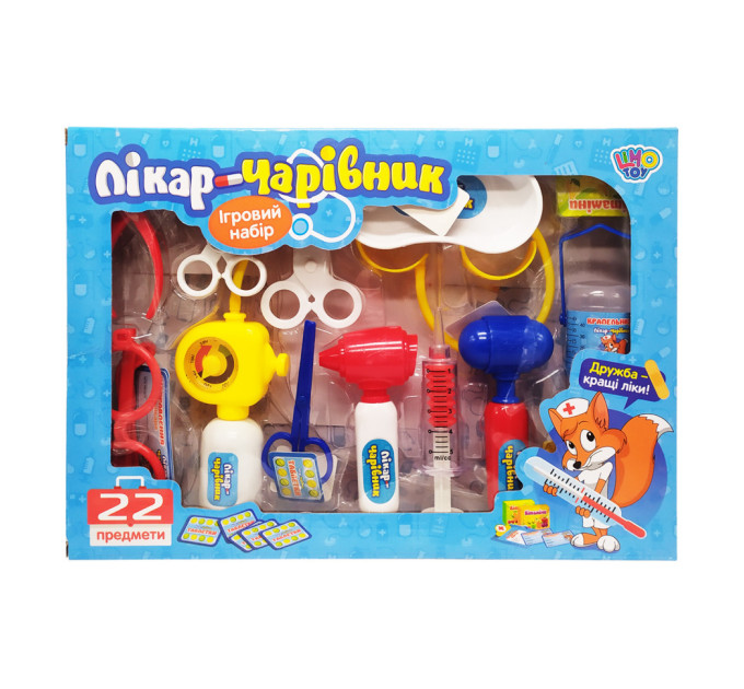 Игровой набор Доктор-волшебник Limo Toy M 0462, 22 предмета