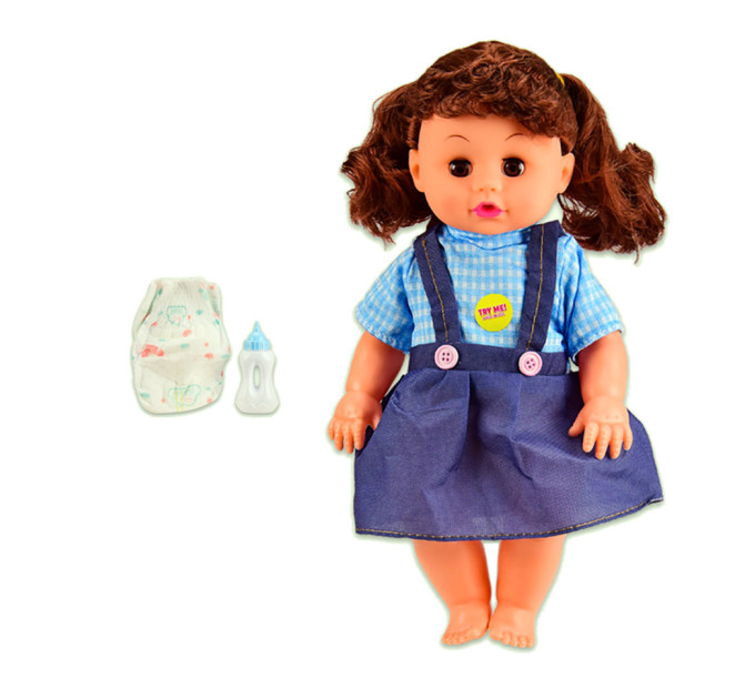 Детская музыкальная кукла Bambi 812 в рюкзаке