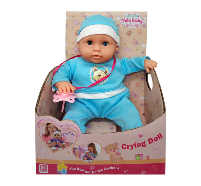 Пупс музыкальный YL1715F/G, мягкое тело