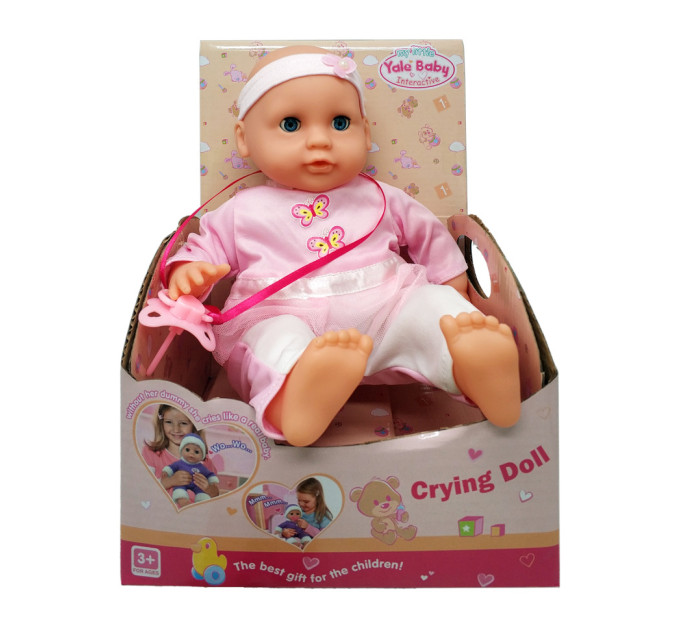 Пупс музыкальный YL1715F/G, мягкое тело