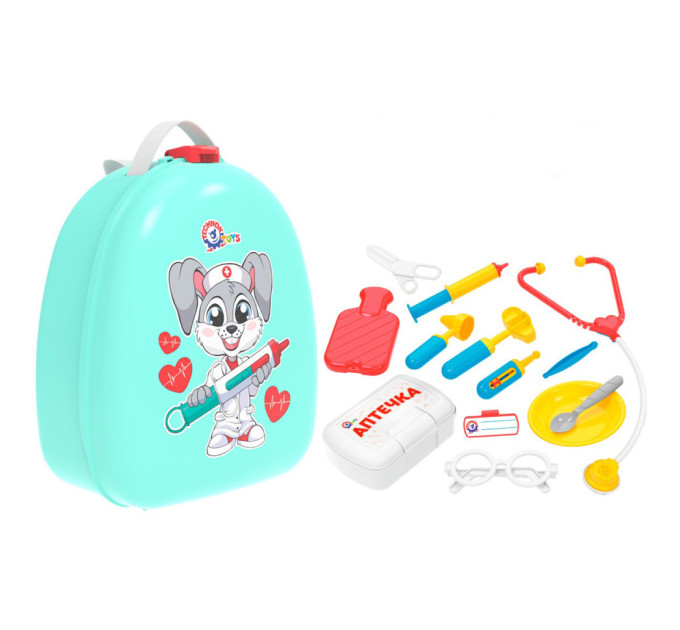 Игрушка "Набор врача в рюкзаке" ТехноК 8638, 13 Предметов
