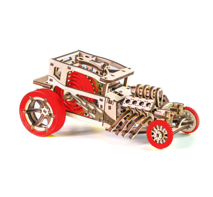 Дерев'яний конструктор "Hot Rod" Time for Machine T4M380303