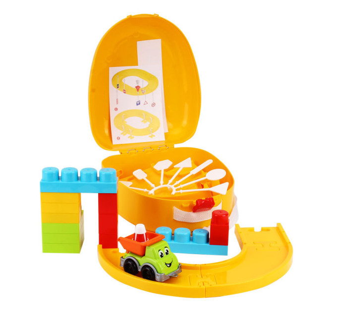 Дитячий конструктор в рюкзаку ТехноК 8652TXK з дорожніми знаками