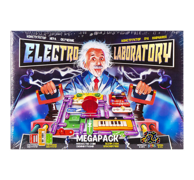 Електронний конструктор "Electro Laboratory. Megapack" Danko Toys ELab-01-04